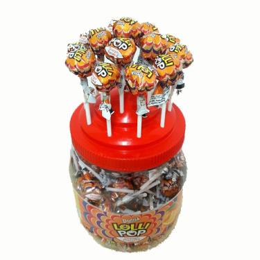 DANISH 2FUN LOLLIPOP (ORANGE FLAV)